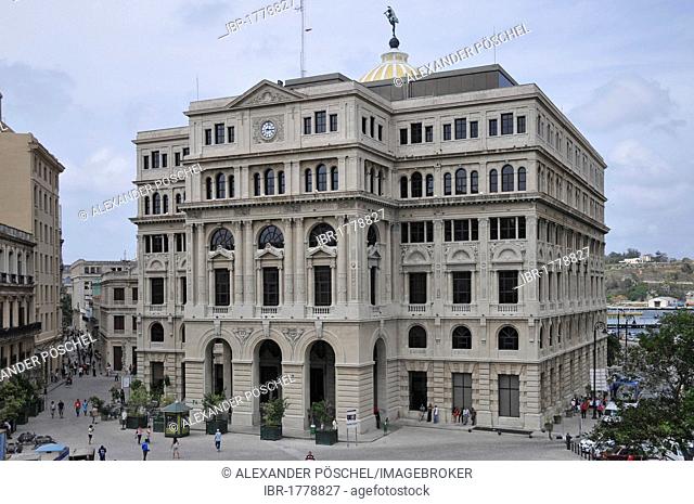 Lonja del Comercio building, Havana's Stock Exchange, Plaza San Francisco de Asis square, Havana, historic district, Cuba, Caribbean, Central America
