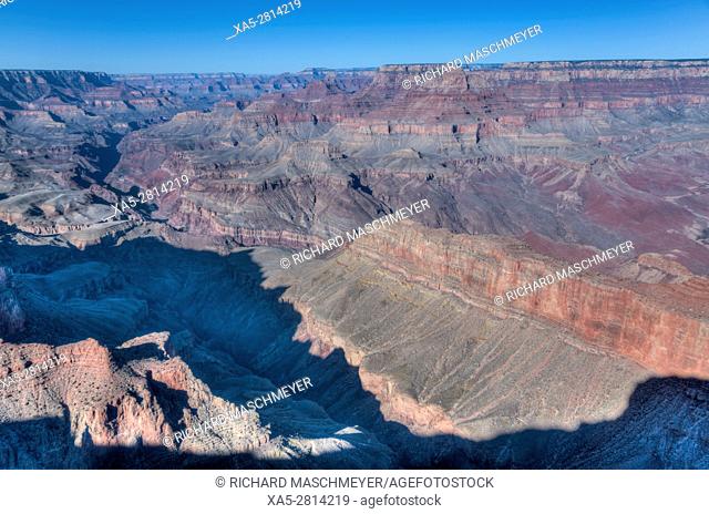 From Lipan Point, South Rim, Grand Canyon National Park, UNESCO World Heritage Site, Arizona, USA