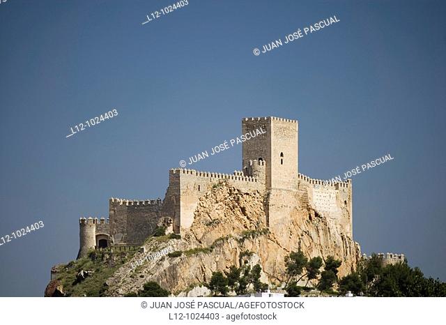 Castle, Almansa, Albacete province, Castilla la Mancha, Spain