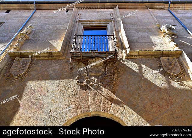 Ciudad Rodrigo, Palacio de los Aguila (renaissance 16th century). Salamanca province, Castilla y Leon, Spain