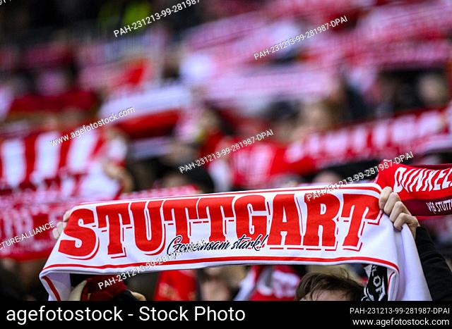 10 December 2023, Baden-Württemberg, Stuttgart: Soccer: Bundesliga, VfB Stuttgart - Bayer Leverkusen, Matchday 14, MHPArena