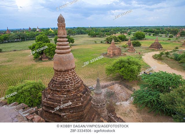 The Temples of bagan in Myanmar