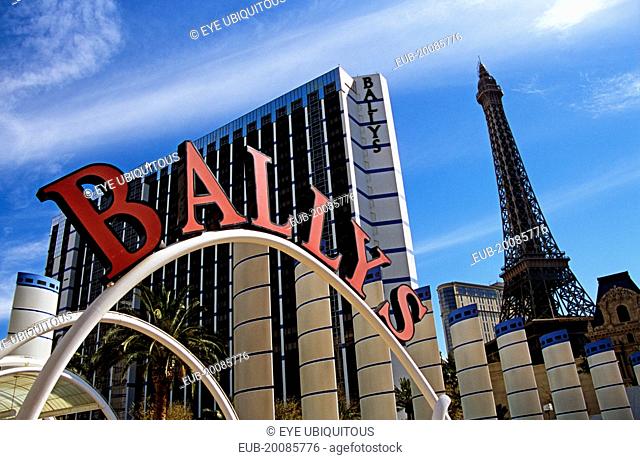 Ballys and Paris Hotels and Casinos