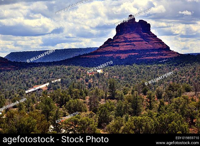 Road to Bell Rock Red Rock Canyon Sedona Arizona