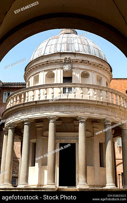 Palazzo Montorio on Janiculum Hill in Rome, Italy