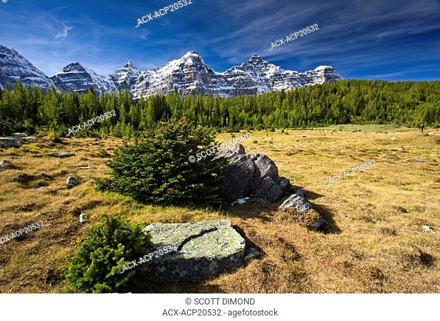 Valley of the Ten Peaks, Larch Valley, Banff National Park, Alberta, Canada
