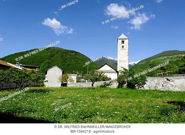 Saint Benedikt, San Benedetto, Mals, Vinschgau, Val Venosta, South Tyrol, Italy, Europe