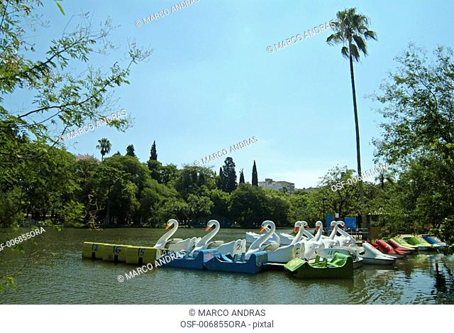 porto alegre rs lake pond funny objects boats for leisure