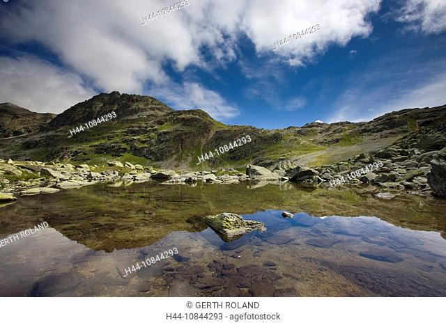 Switzerland, Europe, Alp Murtel, Rock, Canton Grisons, Graubunden, Grisons, Parc Ela, east of Bergun, Albula mountains