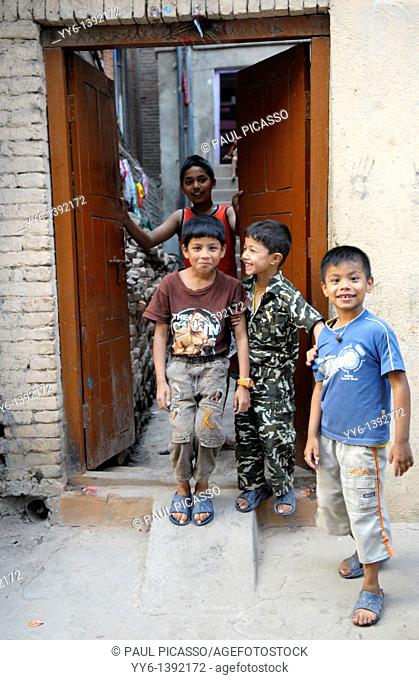 nepalis boys , the nepalis , life in kathmandu , kathmandu street life , Nepal