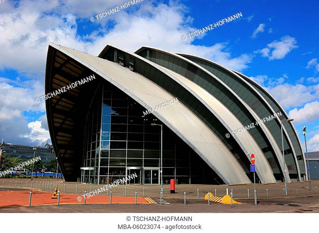 Scotland, City of Glasgow, Clyde Auditorium, concert theater