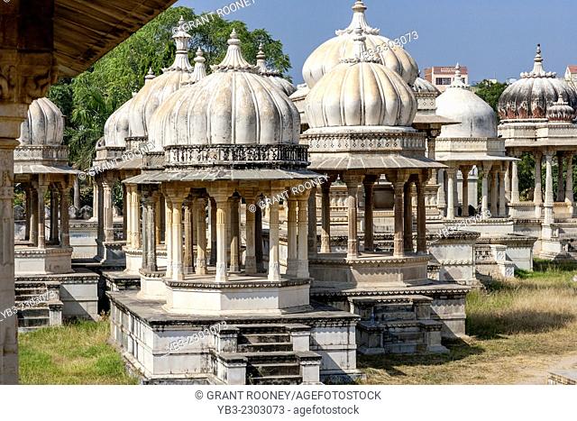 The Ahar Cenotaphs, Udaipur, Rajasthan, India