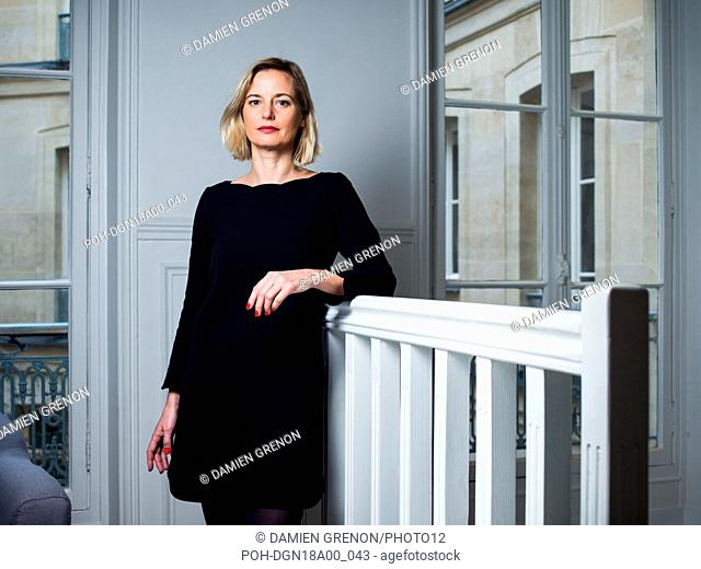 Léa Forestier, French lawyer at Forestier Avocats. Paris, January 2018 Photo Damien Grenon