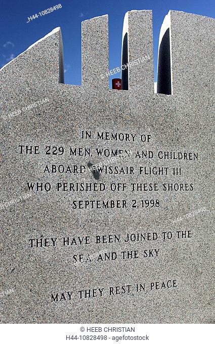 Swissair Flight 111 Memorial, Bayswater, memorial, Halifax, disaster, catastrophe, misfortune, accident, airplane misf