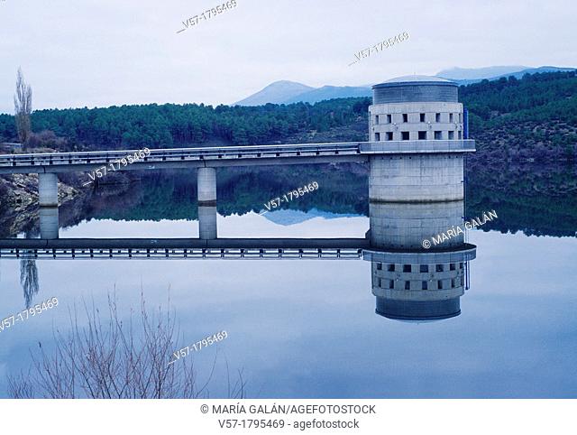 Puentes Viejas reservoir. Paredes de Buitrago, Madrid province, Spain