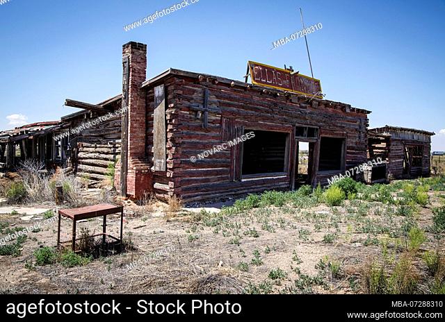 Ella's Frontier, trading post, near Joseph City, Historic Route 66, Arizona, USA