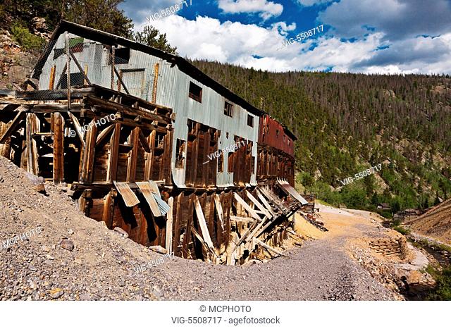 The AMETHYST MINE in CREEDE COLORADO, a silver mining town dating back to the mid 1800's. - USA, 02/09/2014