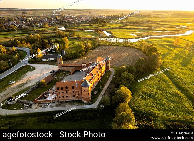 Europe, Poland, Podlaskie Voivodeship, Tykocin - Reconstructed castle in Tykocin
