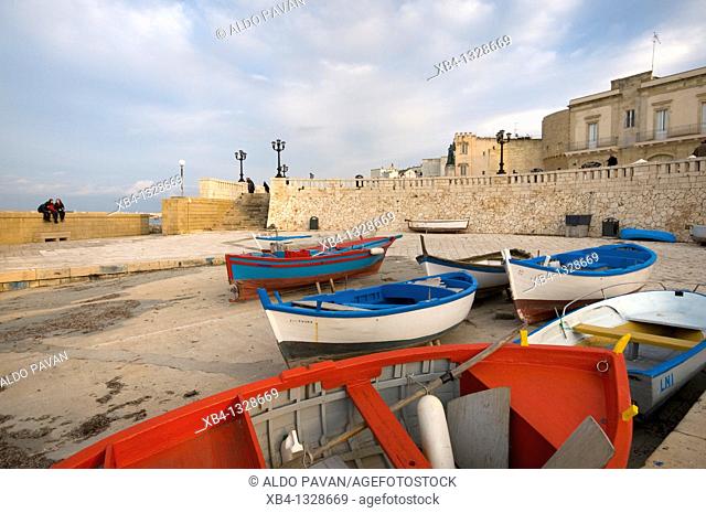 Fishing port, Otranto, Apulia, Italy