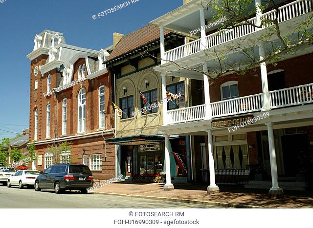 Chestertown, MD, Maryland, Chesapeake Bay, Historic Downtown District, Hotel Imperial