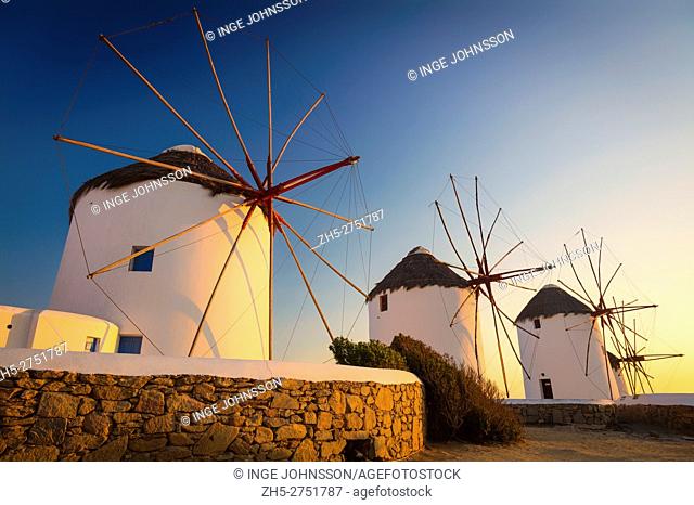 Mykonos windmills - The windmills are a defining feature of the Mykonian landscape. There are many dotted around the island