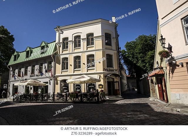 Architecture of Old Town, Tallinn, Estonia, Baltic States