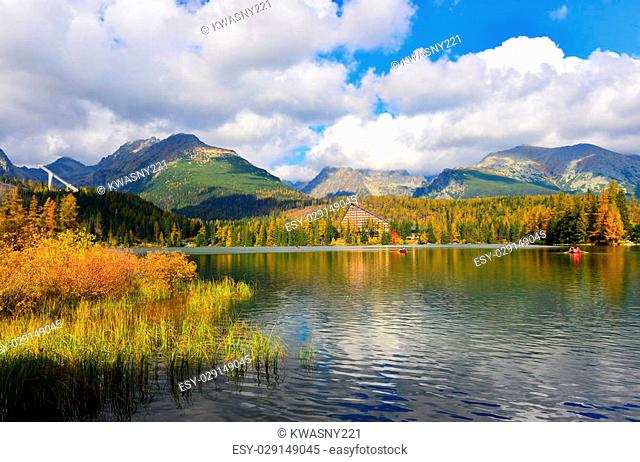 Autumn in Tatry mountains