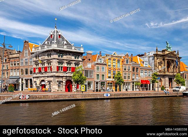 Haarlem city center near Amsterdam, Netherlands, Europe