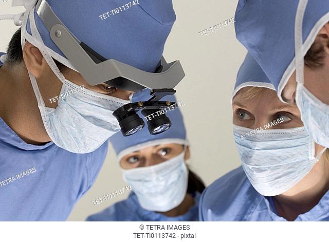 Medical team in surgery