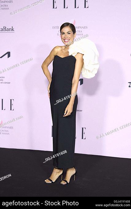 Marta Escalante attends Elle Magazine 'Cancer Ball' Charity Dinner at Royal Theatre on October 17, 2023 in Madrid, Spain