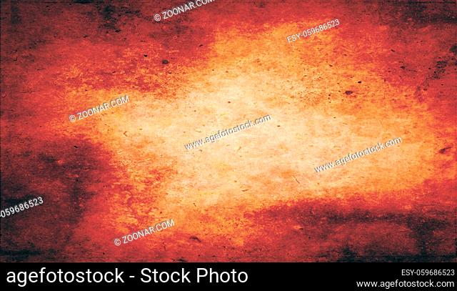Textured red grunge concrete background with space for text or image, using as cover or backdrop