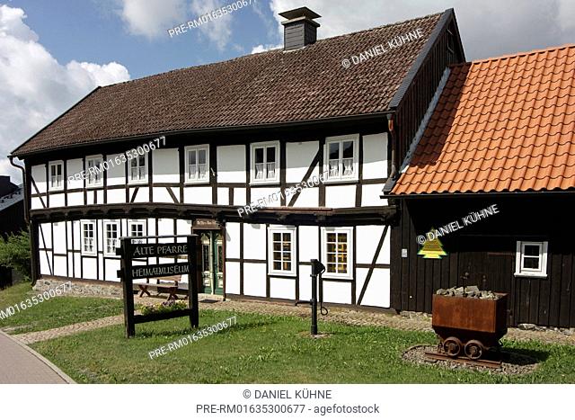 Museum of local history Alte Pfarre in Braunlage-Hohegeiß, Goslar District, Lower Saxony, Germany / Heimatmuseum Alte Pfarre in Braunlage-Hohegeiß
