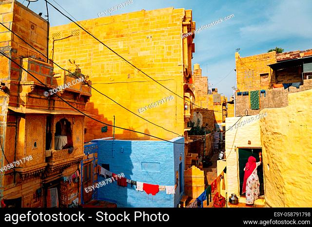 Jaisalmer old desert city in India