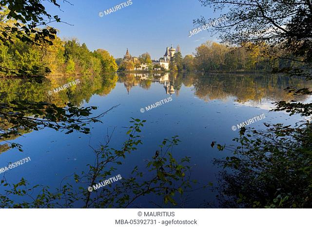 Franzensburg, castle, castle grounds, Laxenburg, Lower Austria, Austria