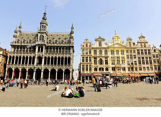 Royal House or Maison du Roi and Chaloupe d'Or, Grote Markt, Grand Place market square