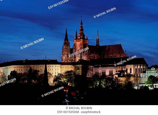 Prague castle - cathedral of St Vitus