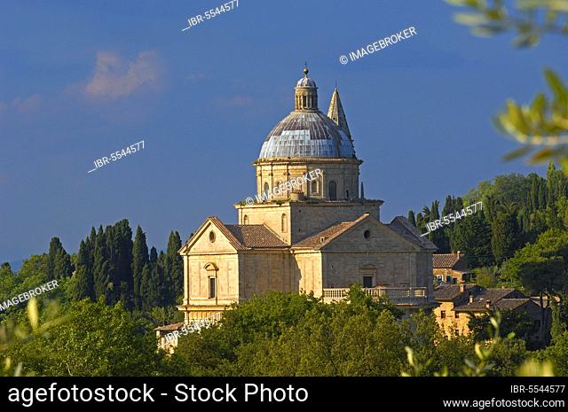 Montepulciano, Church of Madonna di San Biagio, Province of Siena, Tuscany, Italy, Europe