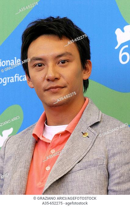 08-09-2007 - 64th Venice International Film Festival - Film 'Tiantang kou' (Blood Brothers): actor Chang Chen