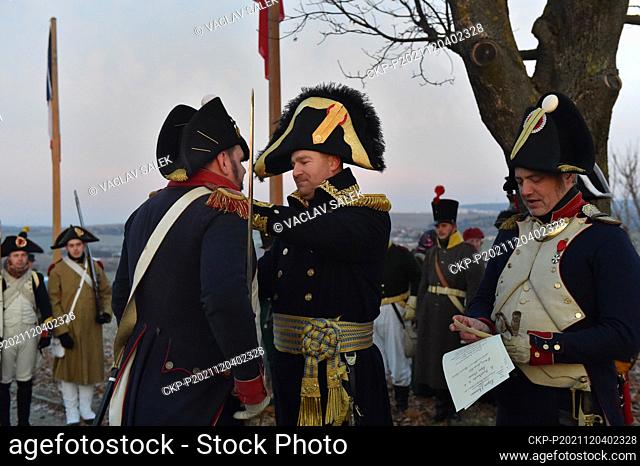 Enthusiasts commemorated the 216th anniversary of the Battle of the Three Emperors (Battle of Austerlitz) in an unorganized march to the Slavkov (Austerlitz)...
