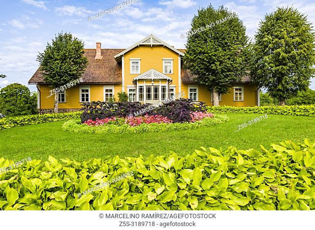 The New House of Turaida Estate Governor. Turaida Museum Reserve, Sigulda, Latvia, Baltic states, Europe