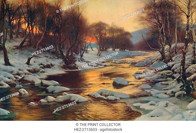 'And Winter's Breath Came Cold and Chill', 1886. Creator: Joseph Farquharson