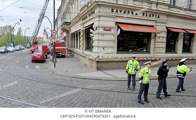 A strong blast, probably caused by gas leak, in a building in the Prague centre caused some 40 injuries, mostly light, this morning