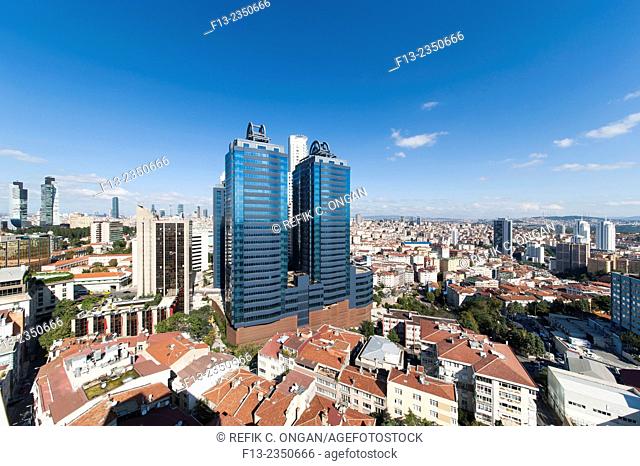 Business centre and new and developing part of Istanbul