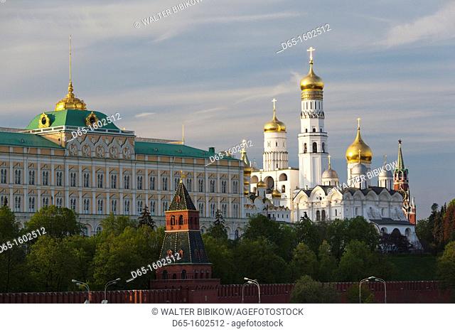 Russia, Moscow Oblast, Moscow, Kremlin, Kremlin Cathedrals