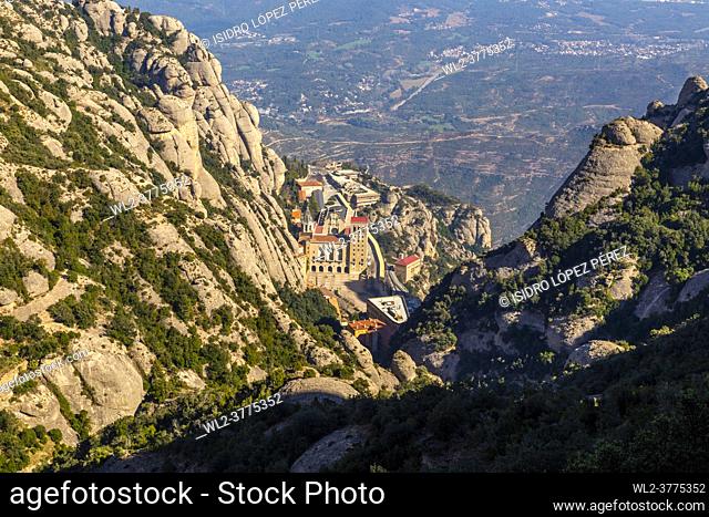 Montserrat is an emblematic mountain of Catalonia in which many types of sports are carried out and it is also known for religious themes