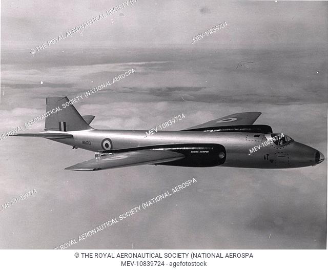 English Electric Canberra B2, WH713, was powered by two Bristol Siddeley Olympus turbojets