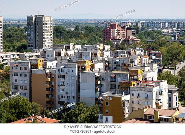 Buildings, Plovdiv, Bulgaria