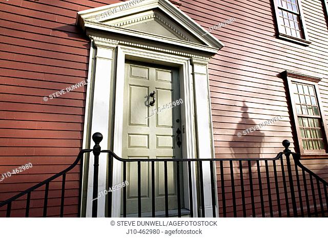 Wanton-Lyman-Hazard House, ca 1675, Newport, Rhode Island  (oldest house in Newport). USA