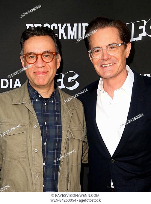 IFC Hosts ""Brockmire"" And ""Portlandia"" EMMY FYC Red Carpet Event Featuring: Fred Armisen, Kyle MacLachlan Where: North Hollywood, California