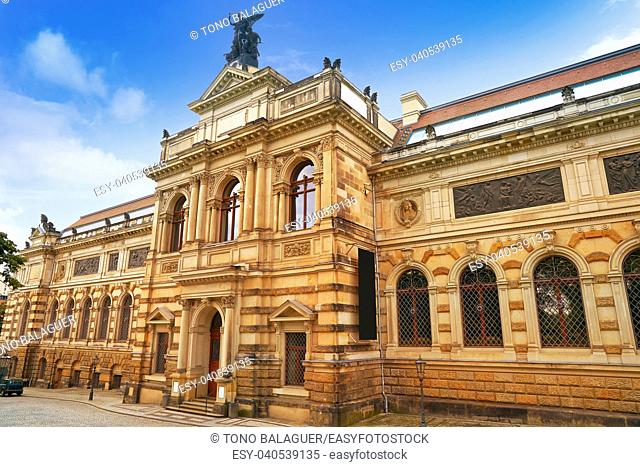 Albertinum museum in Dresden Saxony of Germany